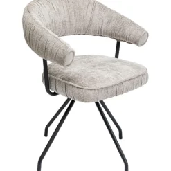 Chaise pivotante Arabella argent><noscript><img width=