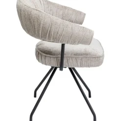 Chaise pivotante Arabella argent><noscript><img width=