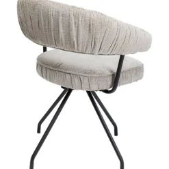 Chaise pivotante Arabella argent><noscript><img width=