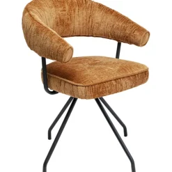 Chaise pivotante Arabella Orange>KARE Design Discount