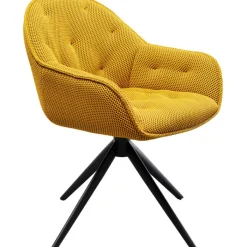 Chaise pivotante Carlito Mesh jaune><noscript><img width=