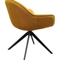 Chaise pivotante Carlito Mesh jaune><noscript><img width=