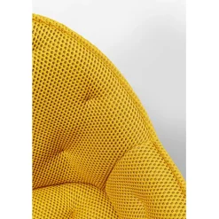 Chaise pivotante Carlito Mesh jaune><noscript><img width=