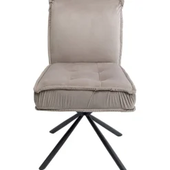 Chaise pivotante Chelsea gris>KARE Design New
