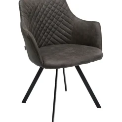 Chaise pivotante Coco anthracite><noscript><img width=