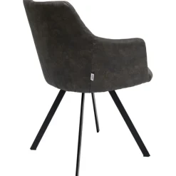 Chaise pivotante Coco anthracite><noscript><img width=