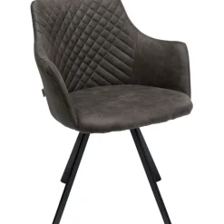 Chaise pivotante Coco anthracite><noscript><img width=