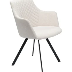 Chaise pivotante Coco crème><noscript><img width=
