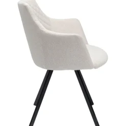 Chaise pivotante Coco crème><noscript><img width=
