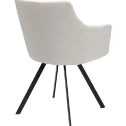 Chaise pivotante Coco crème><noscript><img width=