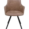 Chaise pivotante Coco marron>KARE Design New
