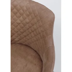 Chaise pivotante Coco marron><noscript><img width=