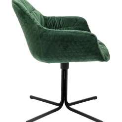 Chaise pivotante Colmar vert><noscript><img width=