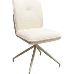Chaise pivotante Hilla blanc>KARE Design Best