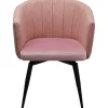 Chaise pivotante Merida rose>KARE Design Outlet