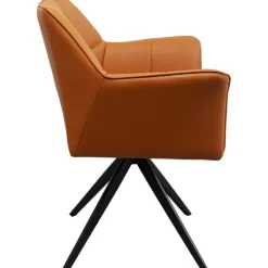 Chaise pivotante Thinktank cognac><noscript><img width=