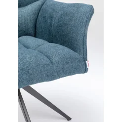Chaise pivotante Thinktank Bleu><noscript><img width=