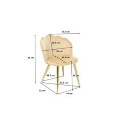 Chaise Princess beige (2/set)><noscript><img width=