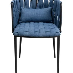 Chaise Saluti bleu>KARE Design