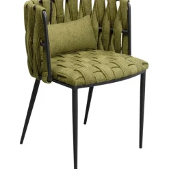 Chaise Saluti vert foncé>KARE Design Hot