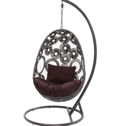 Chaise suspendue Ibiza marron>KARE Design Discount