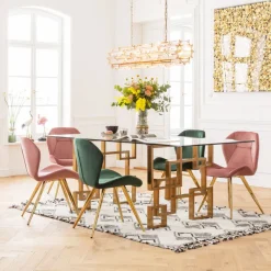 Chaise Viva rose><noscript><img width=