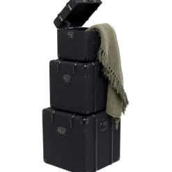 Coffre Voyage noir (3/parts)><noscript><img width=