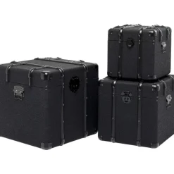 Coffre Voyage noir (3/parts)><noscript><img width=