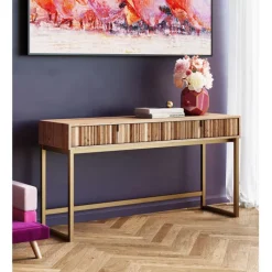 Console Concertina nature 136x40cm>KARE Design Hot