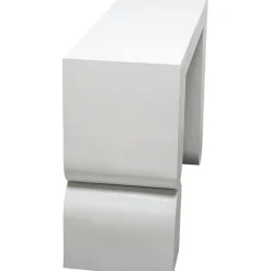 Console Curve blanc 120x76cm><noscript><img width=