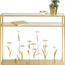 Console Flower Meadow doré 100><noscript><img width=