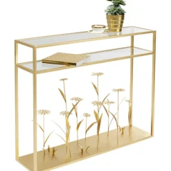 Console Flower Meadow doré 100><noscript><img width=