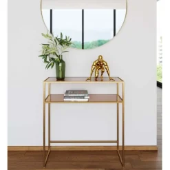 Console Loft doré 85x80cm>KARE Design Outlet