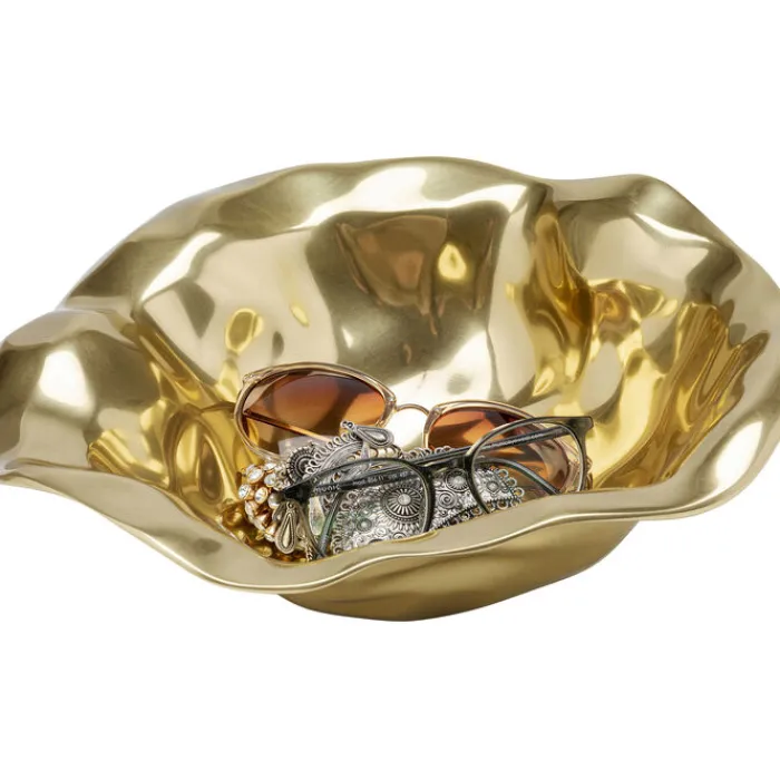 Coupe décorative Jade doré Ø30cm>KARE Design Outlet