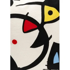 Coussin Art Line blanc 50x50cm><noscript><img width=