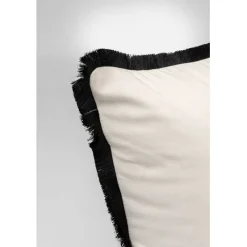 Coussin Bee blanc 45x45cm><noscript><img width=