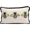 Coussin Bees blanc 50x30cm>KARE Design New