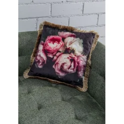 Coussin Blush Roses 45x45cm>KARE Design Discount