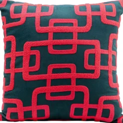 Coussin Chain fuchsia 45x45cm>KARE Design Discount