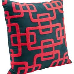 Coussin Chain fuchsia 45x45cm>KARE Design Discount