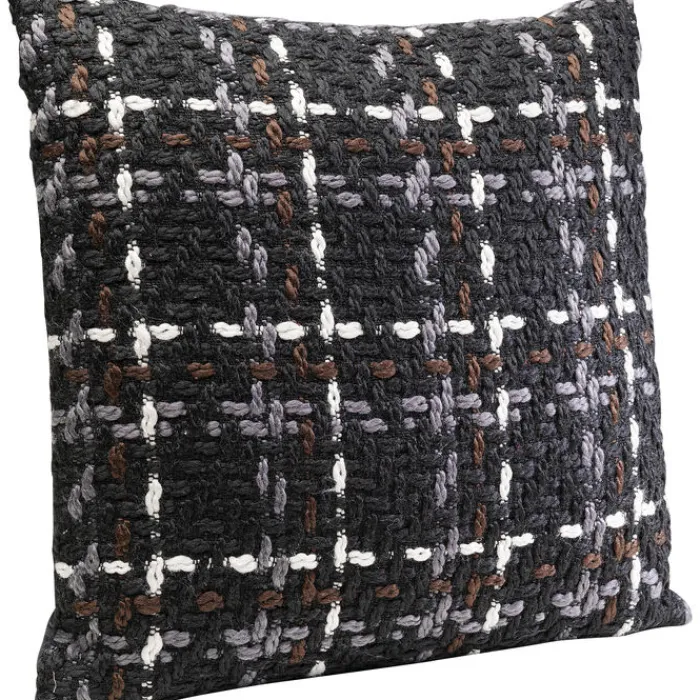 Coussin Colorado noir 45x45cm>KARE Design Clearance
