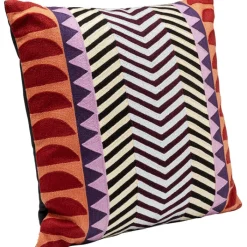 Coussin Colour Block Zig Zag 45x45cm>KARE Design Outlet