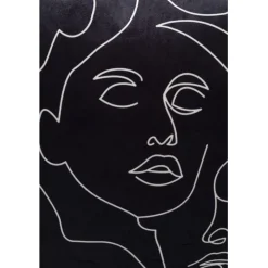 Coussin Faces 45x45cm><noscript><img width=