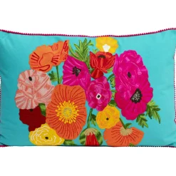 Coussin Fiorista Blue 60x40cm>KARE Design Discount