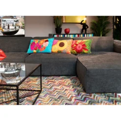 Coussin Fiorista Blue 60x40cm>KARE Design Discount