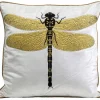 Coussin Glitter Dragonfly blanc 40x40cm>KARE Design Sale