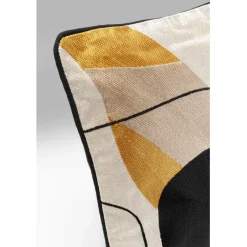 Coussin Kissen Fields jaune 60x40cm><noscript><img width=