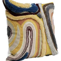 Coussin Lava marron 45x45cm><noscript><img width=