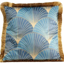 Coussin Leaves Fringe 45x45cm>KARE Design New