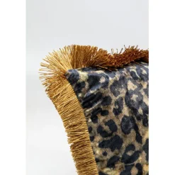Coussin Leo Fringe 45x45cm><noscript><img width=
